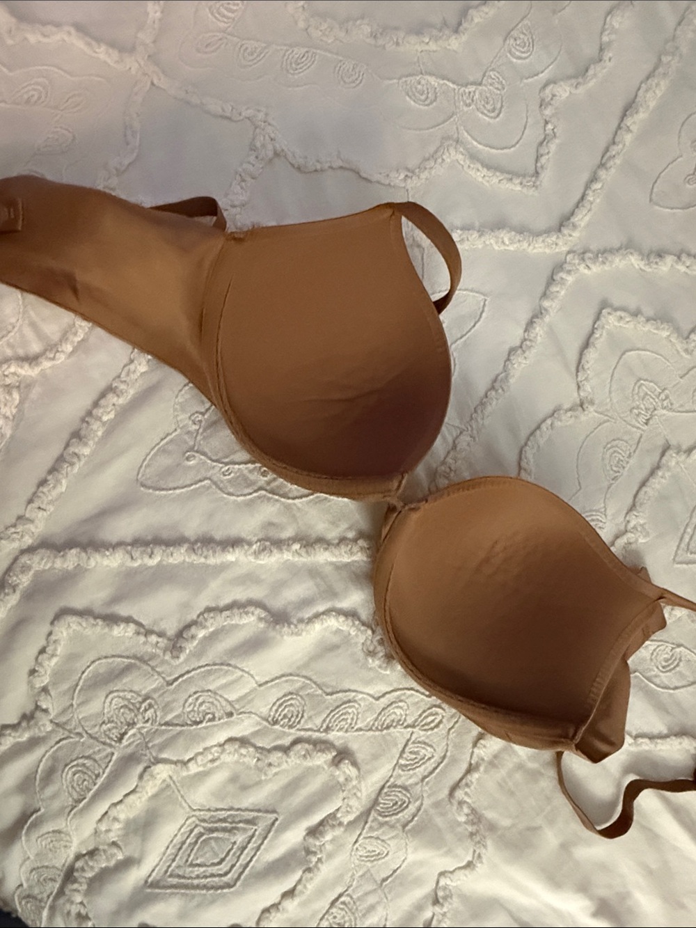 SKIMS Molded Push up  Bra in Brown Taupe - Picture 5 of 8